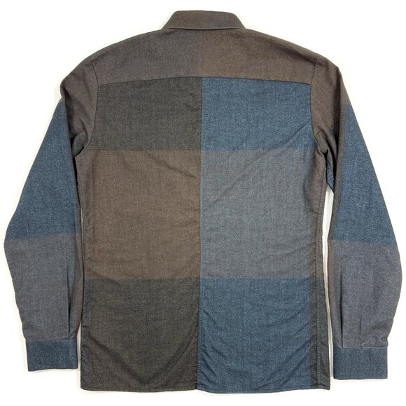 Stephan Schneider Womens Flannel Shirt Sz 3 Large Long Sleeve Button Up Belgium - Picture 2 of 9
